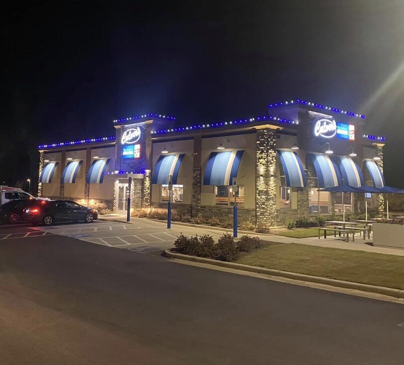 Commercial Holiday Lighting Installation in Charlotte